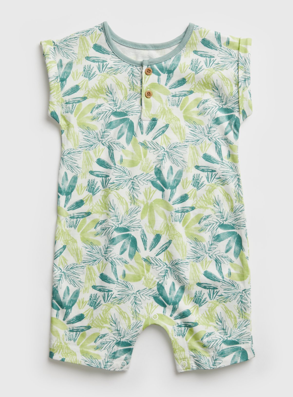 Green Leaf Romper main image 0